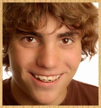 stock photo of boy with braces