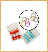 photo of rubber bands